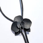 Load image into Gallery viewer, Orchid Leather Bolo Tie
